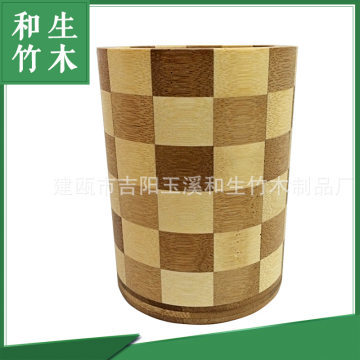 3001家居清新碳化筷子筒 竹制工藝與實(shí)用設(shè)計的完美結(jié)合