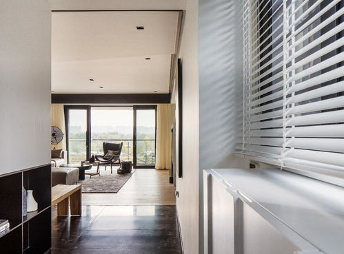 110平現代簡約三居裝修效果案例 明亮通透的住宅實景圖賞析